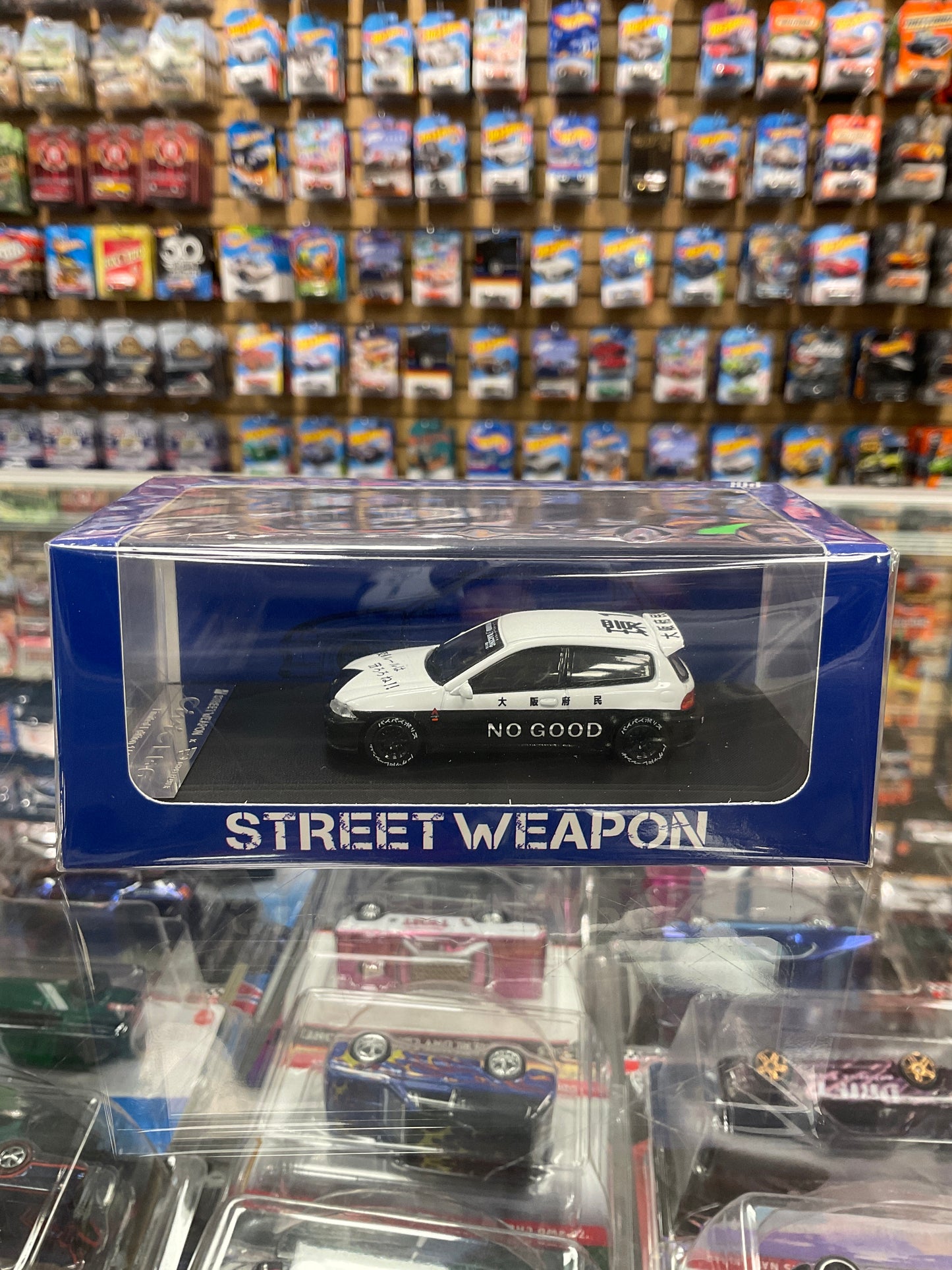 Street weapon Honda Civic EG6 no good racing Japan police limited to 499