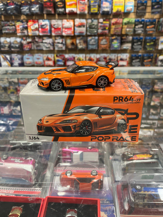 Pop Race PR64-77 Darwinpro 66G WBK Supra Orange