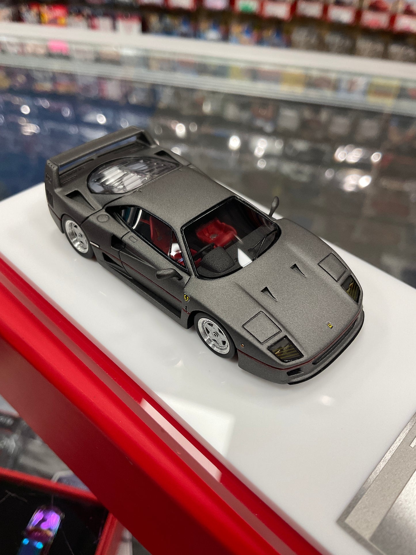 MY64 resin Ferrari F40 Classic Satin Grey limited to 199