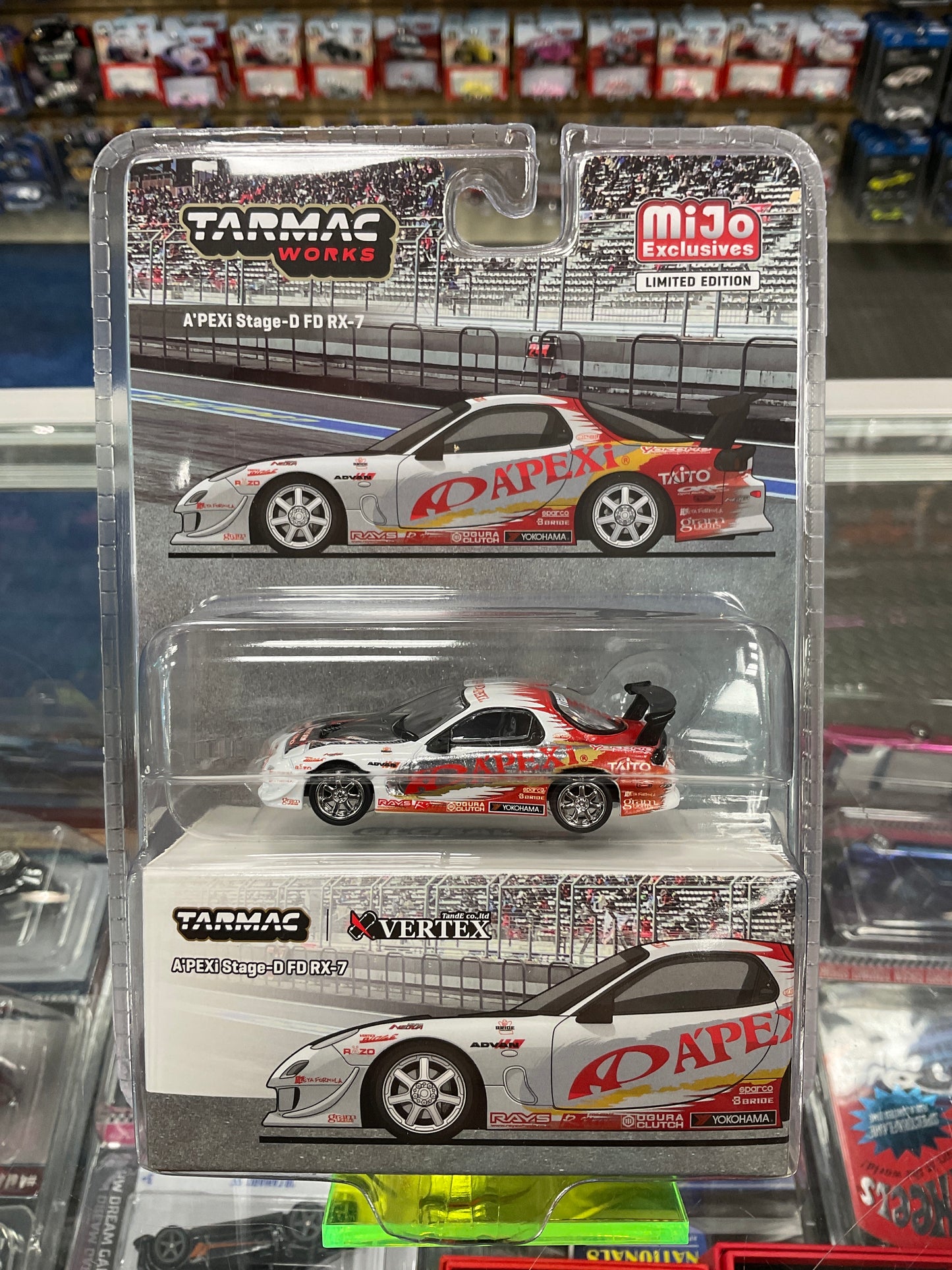 Tarmac Works A’Pexi Stage-D FD Mazda RX-7