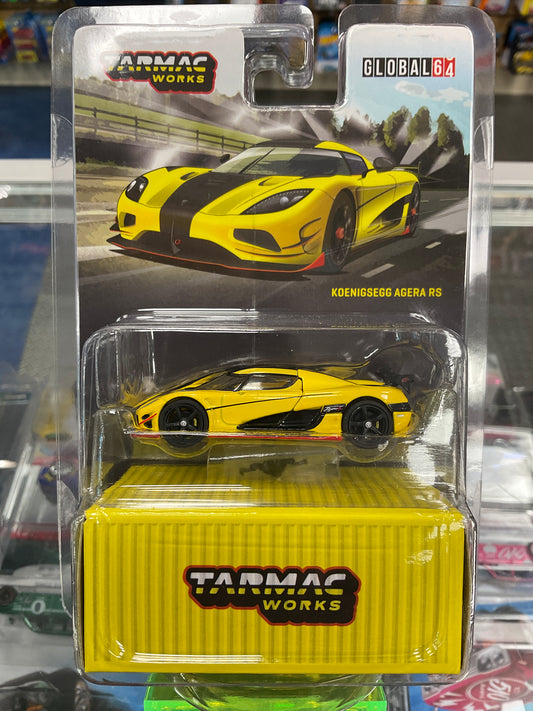 Tarmac Works Global64 Koenigsegg Agerw RS yellow