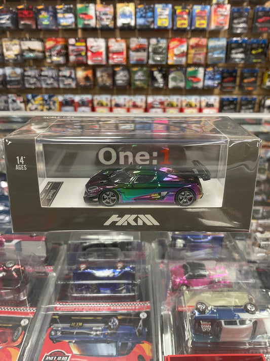 HKM Koenigsegg Agera One:1 Chrome Magic Purple