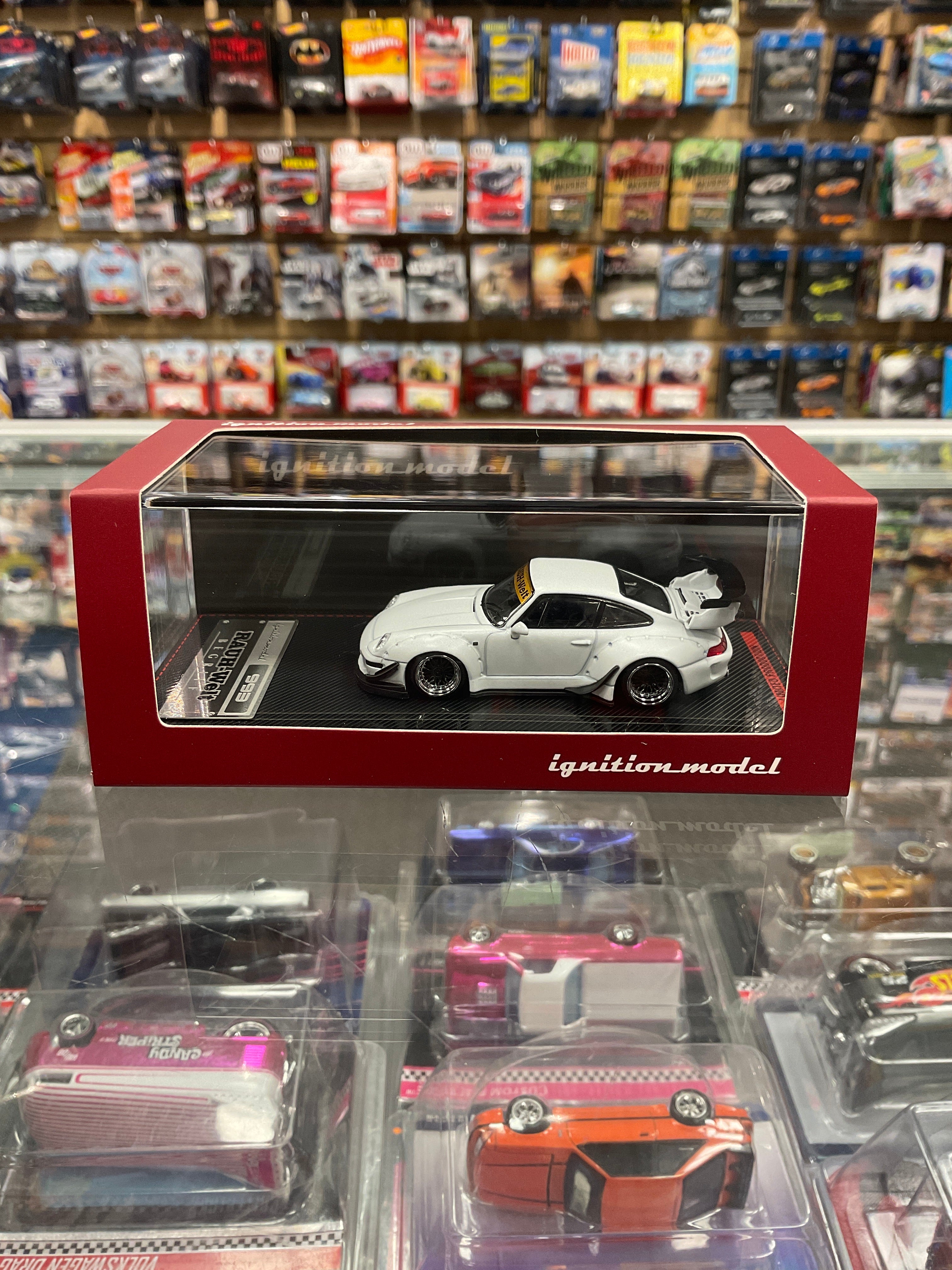 Ignition Model RWB Porsche 993 Flat White – Diecastz