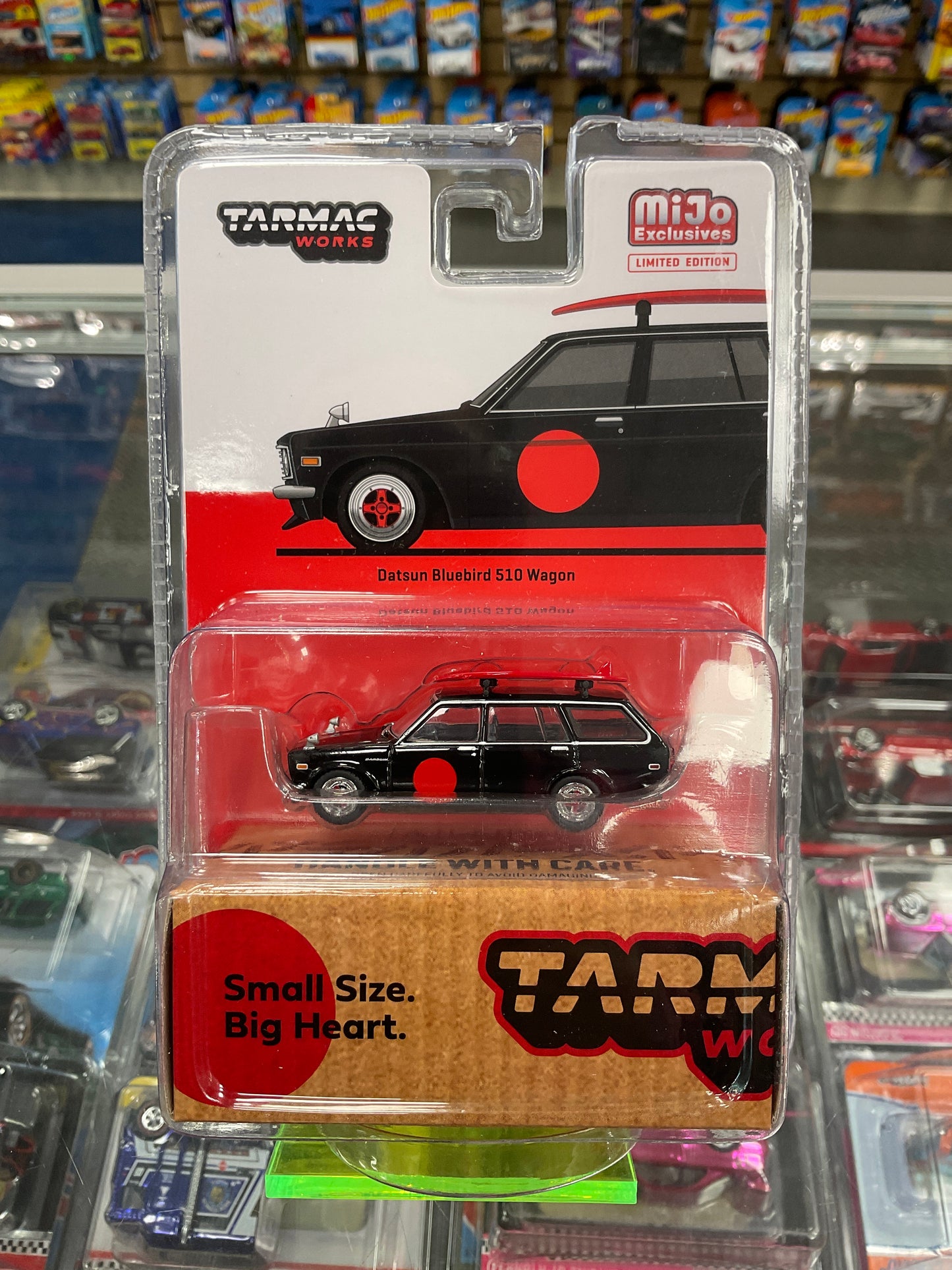 Tarmac Works Datsun Bluebird 510 Wagon Black