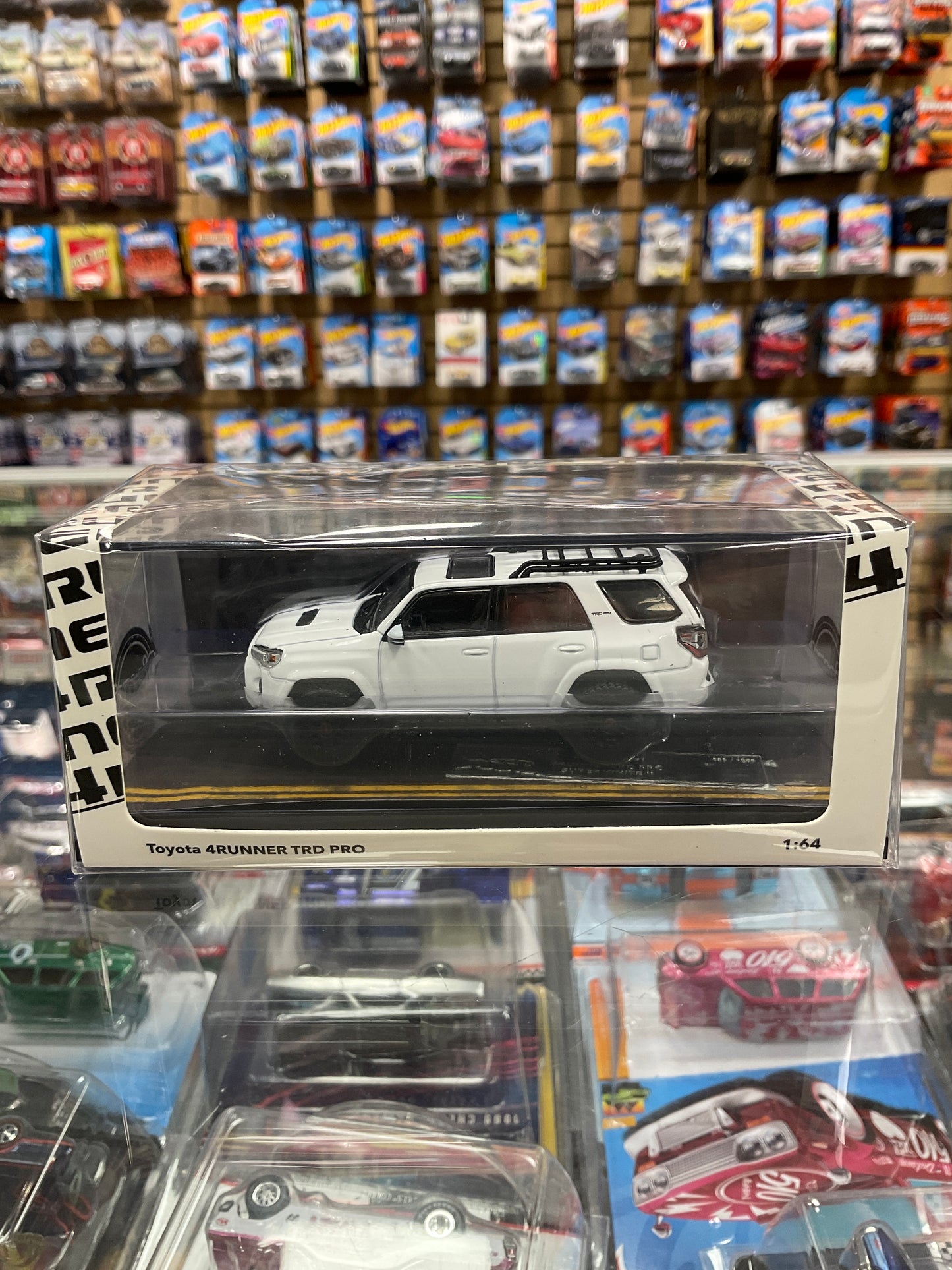 GCD Diecast Talk Exclusive Toyota 4Runner TRD Pro Super White II