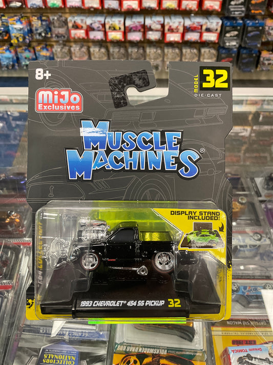 Muscle machines MiJo exclusive 1993 Chevrolet 454 SS Pickup Black