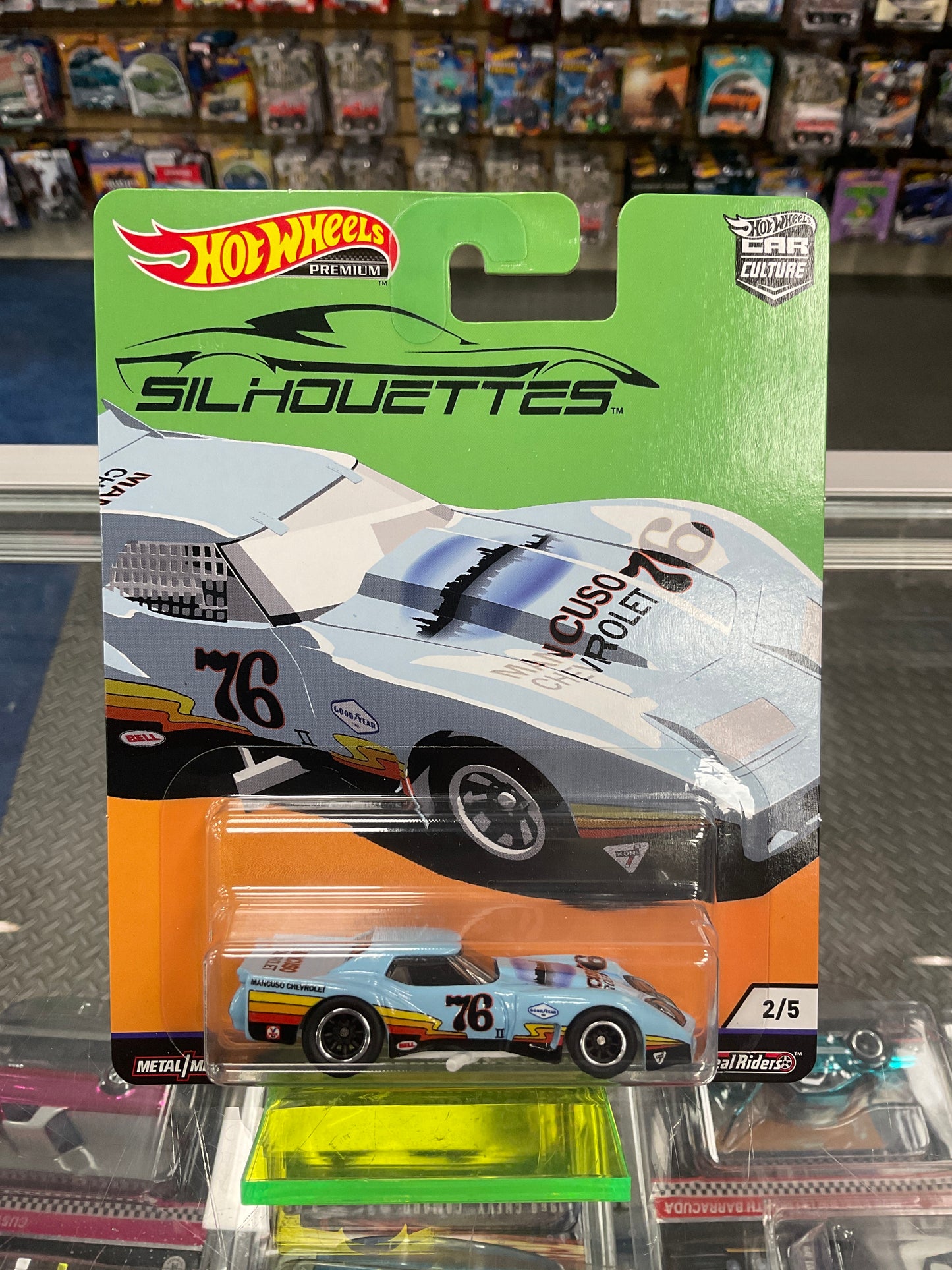 Hot wheels Silhouettes set