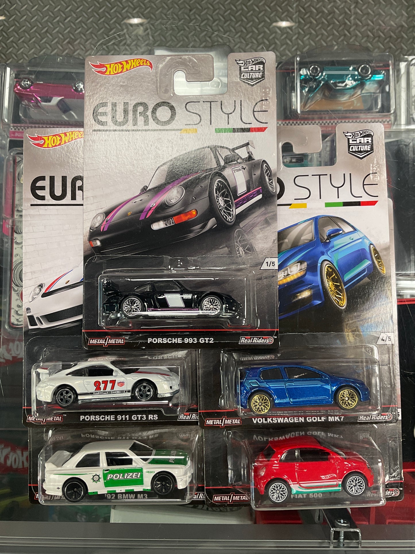 Hot Wheels  Euro Style set