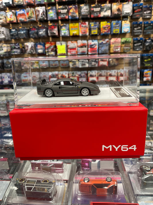 MY64 resin Ferrari F40 Classic Satin Grey limited to 199