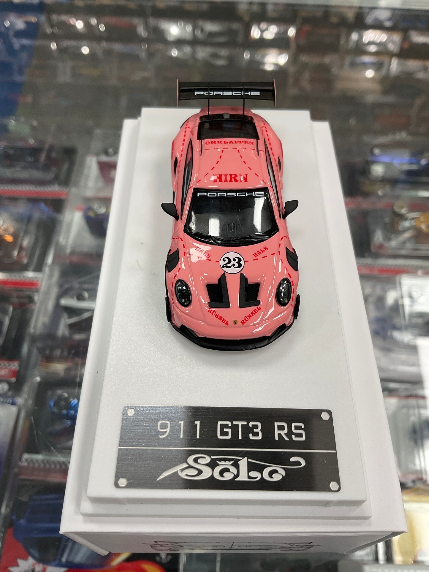 Solo Porsche 911 GT3 RS Pink Pig Livery