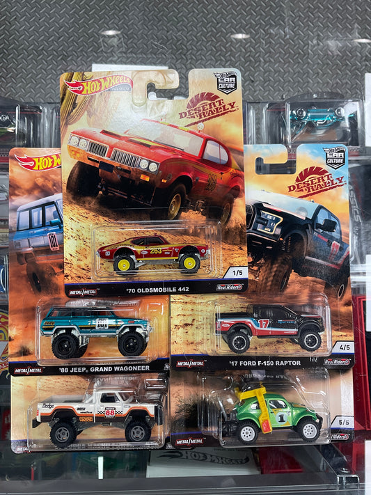 Hot Wheels Desert Rally Set