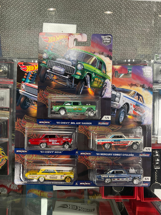 Hot Wheels Drag Street Demons set