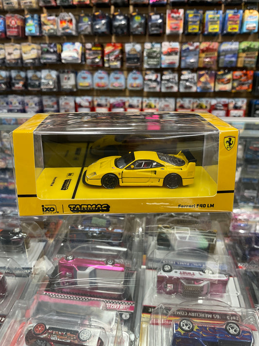 Tarmac Ferrari F40 LM Yellow