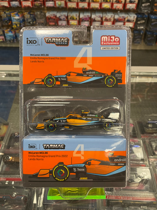 Tarmac Works McLaren MCL36 Emilia Romagna Grand Prix 2022 Lando Norris