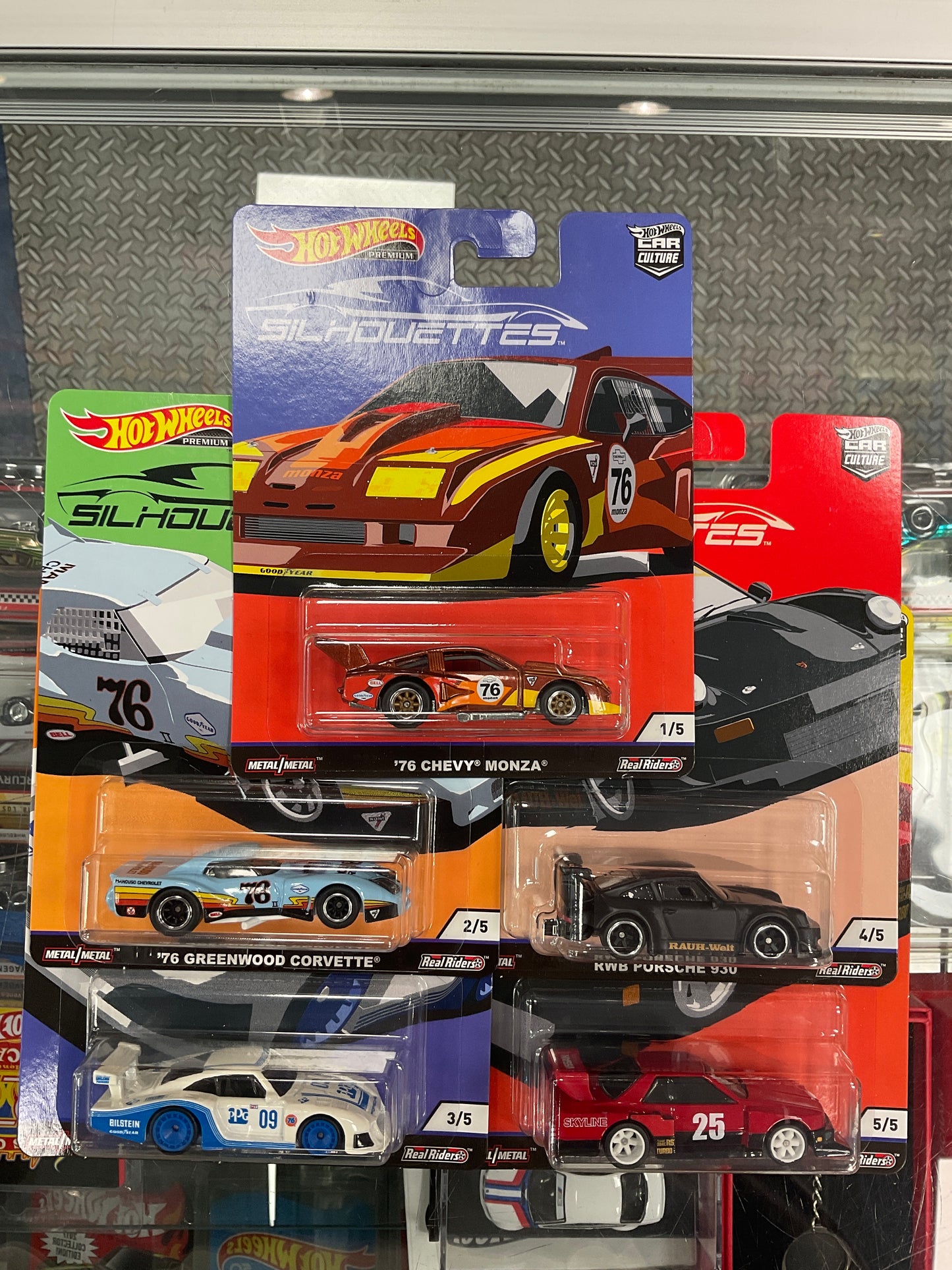 Hot wheels Silhouettes set