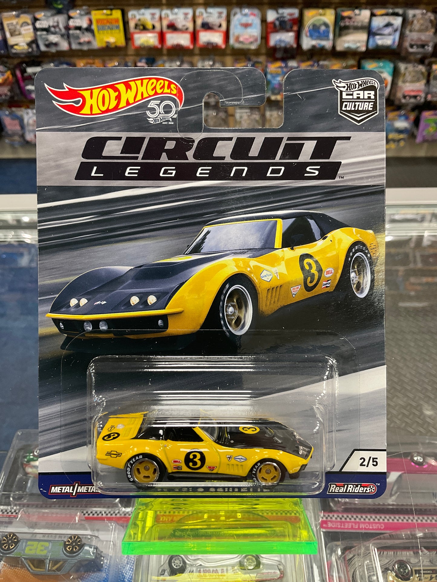 Hot Wheels Circuit Legends Set