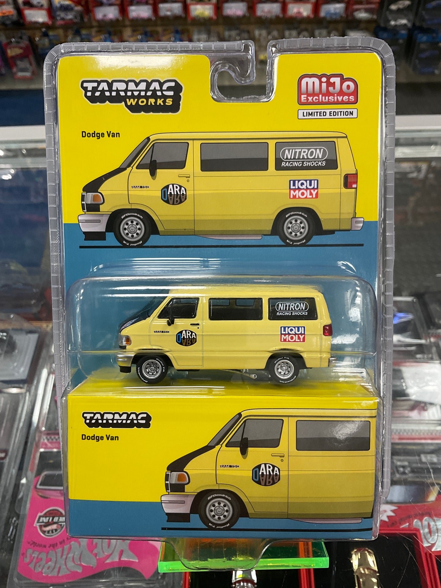 Tarmac Works Dodge Van Yellow