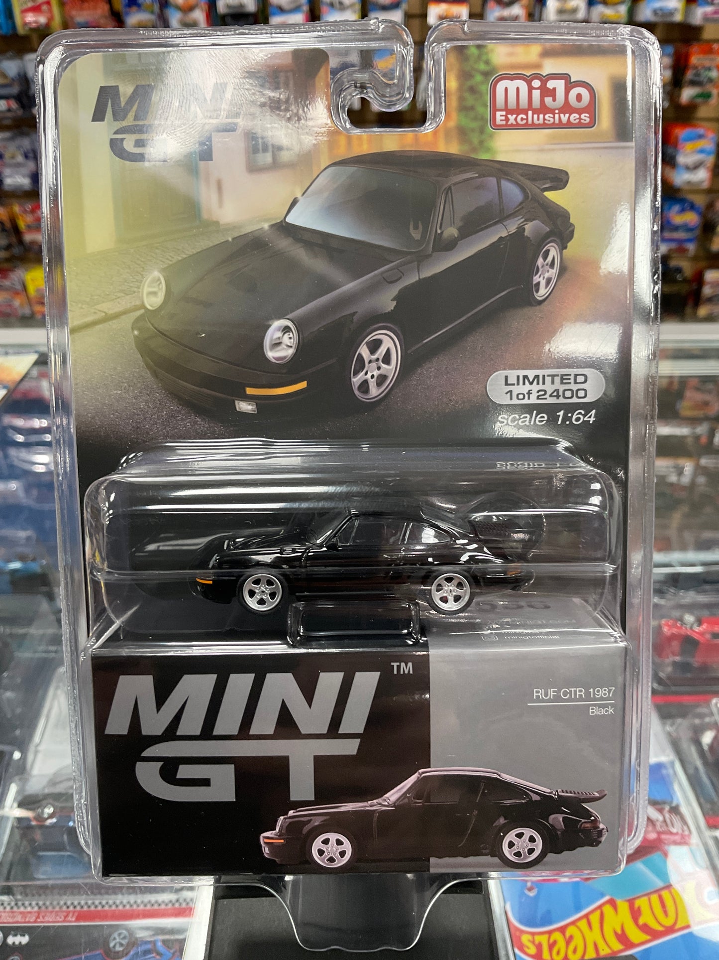 MiniGT 556 RUF CTR 1987 Black