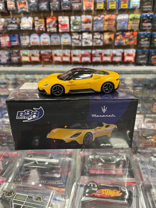 BBR Maserati MC20 Giallo Genio