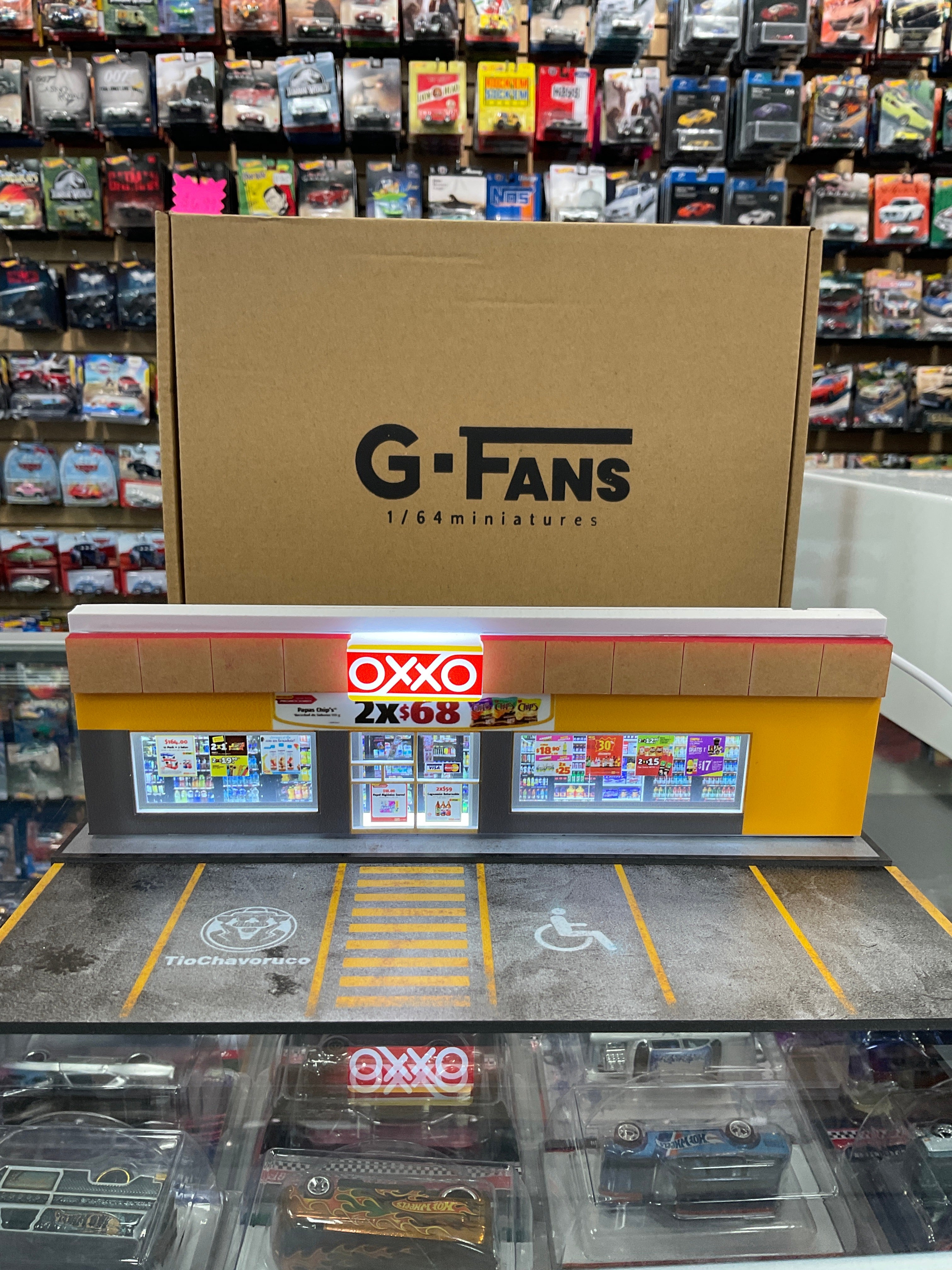 G-Fans Mexico exclusive OXXO convenience store front usb light – Diecastz