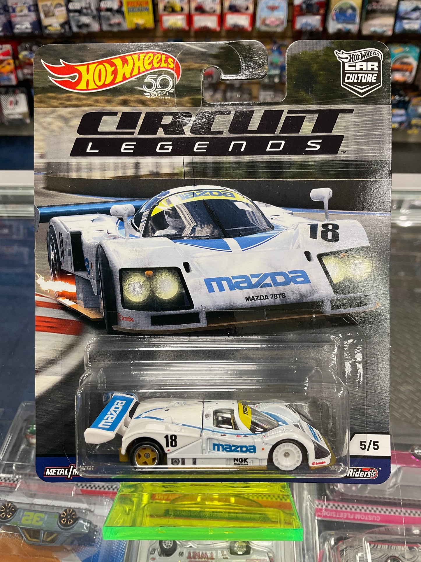 Hot Wheels Circuit Legends Set