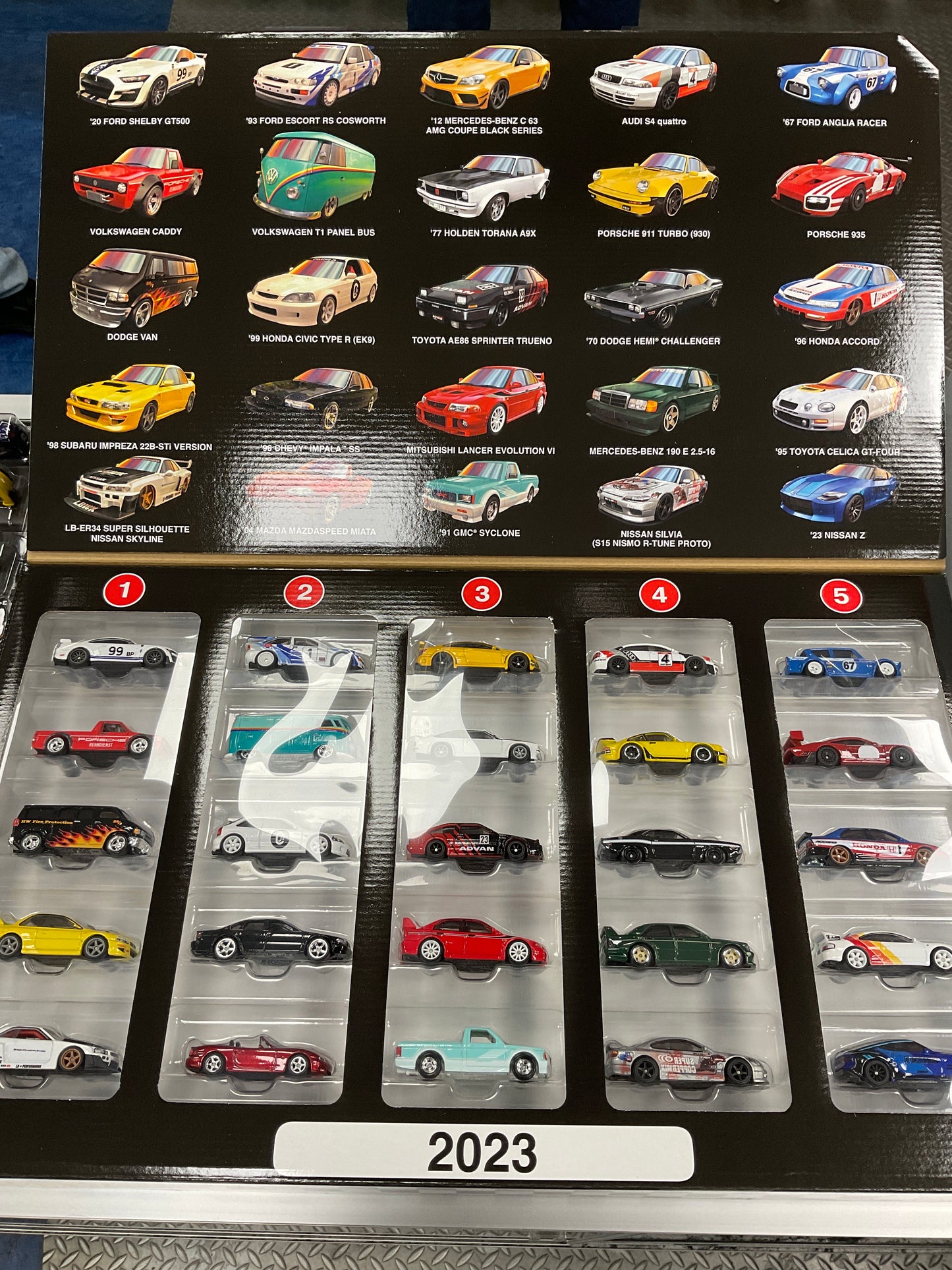 Hot wheels 2023 Boulevard set of 25 cars