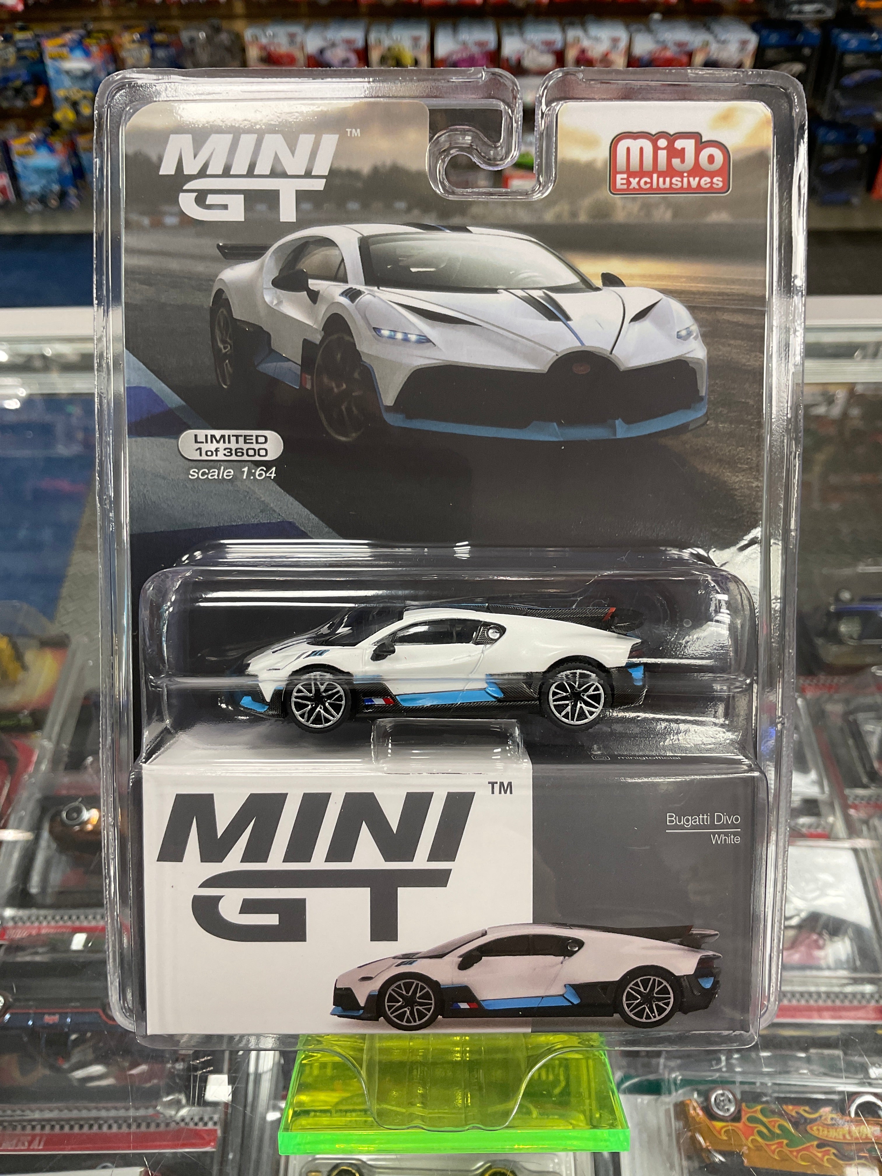 MiniGT 661 Bugatti Divo White – Diecastz