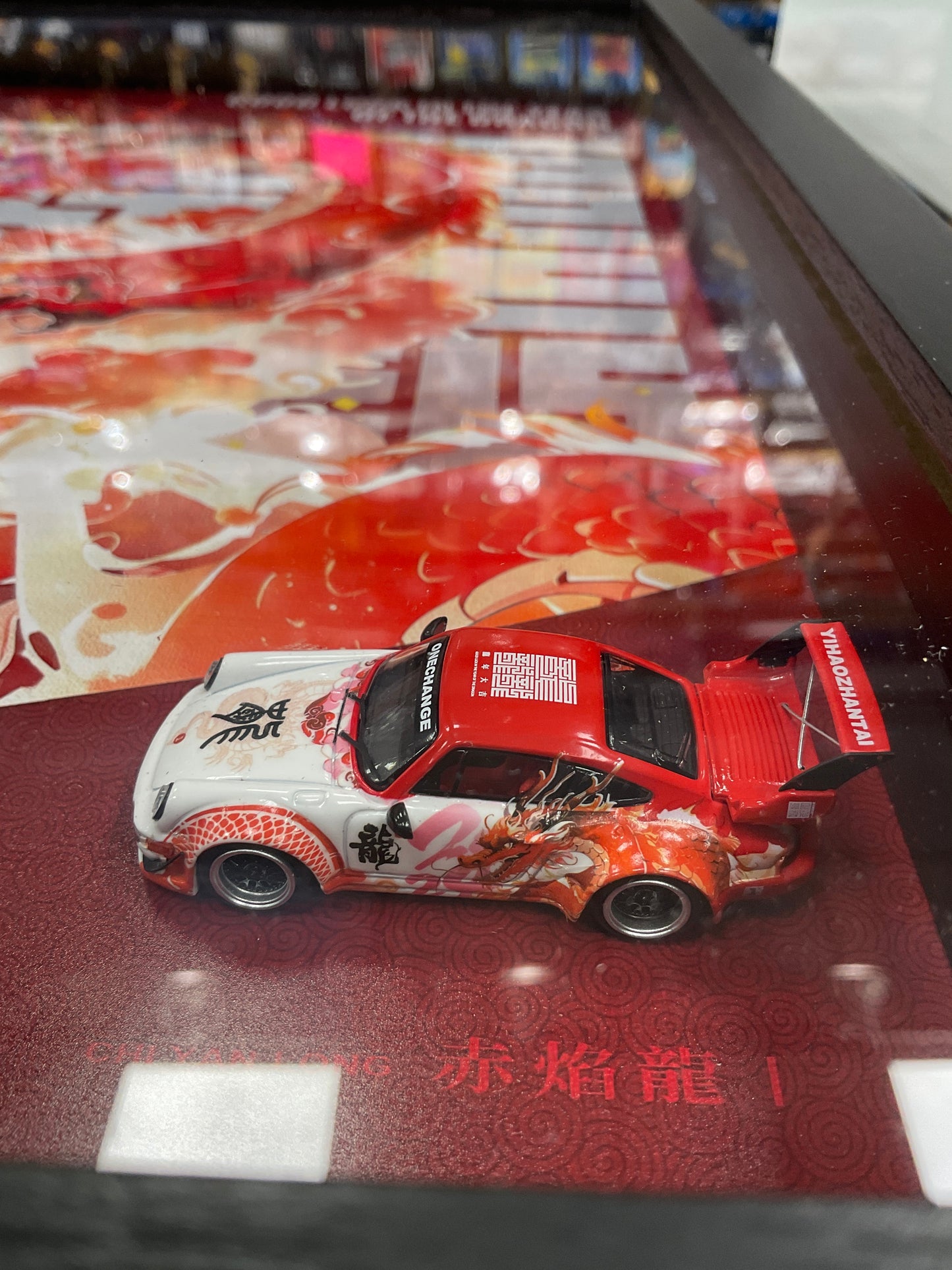 Model Art Framed RWB Porsche Chinese new year limited to 299