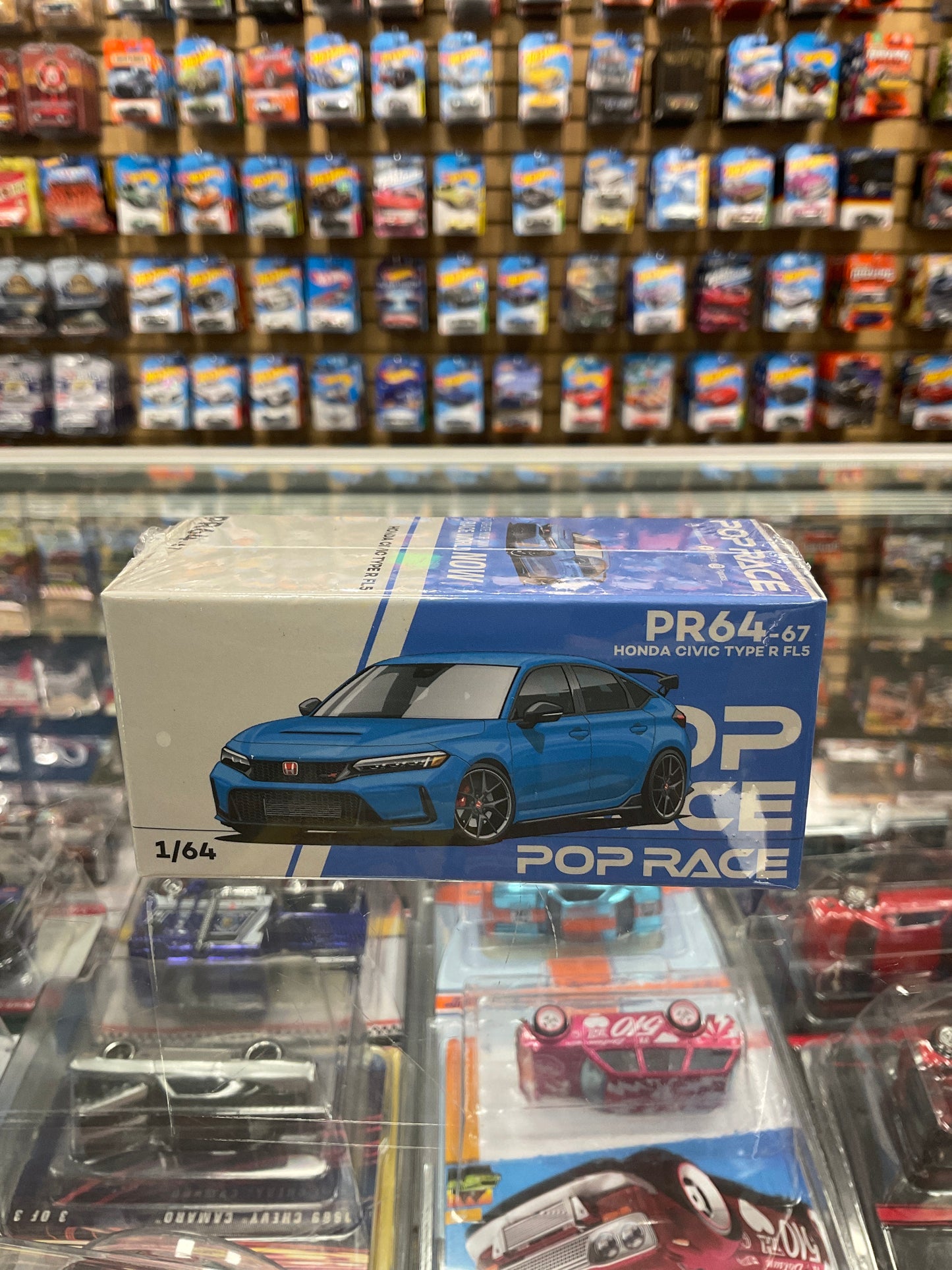 Pop Race Honda Civic Type R Fl5 Blue