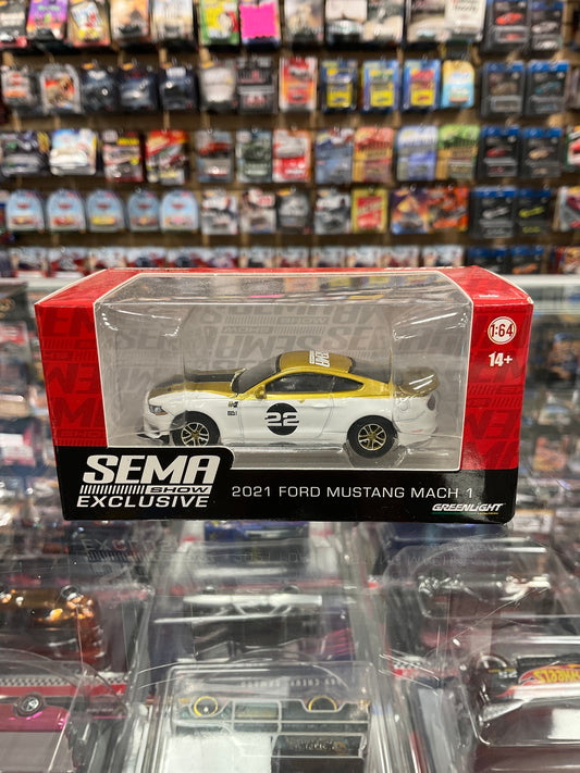 Greenlight Sema 2022 exclusive 2021 Ford Mustang Mach 1