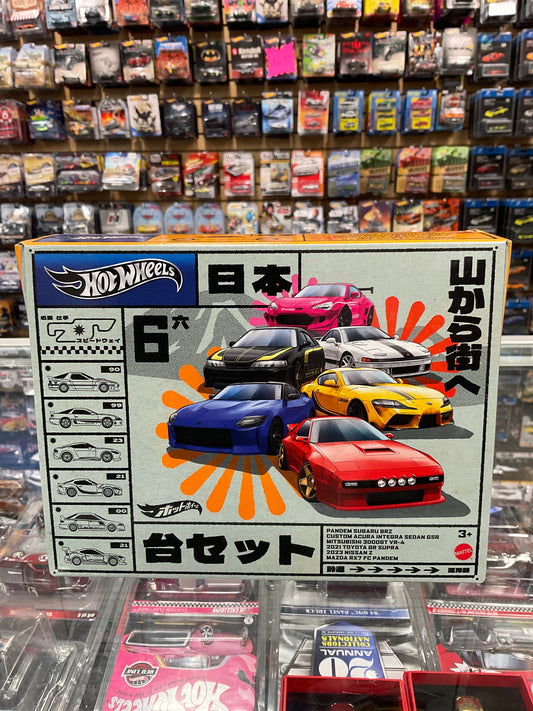 Hot wheels Japan 6 pack