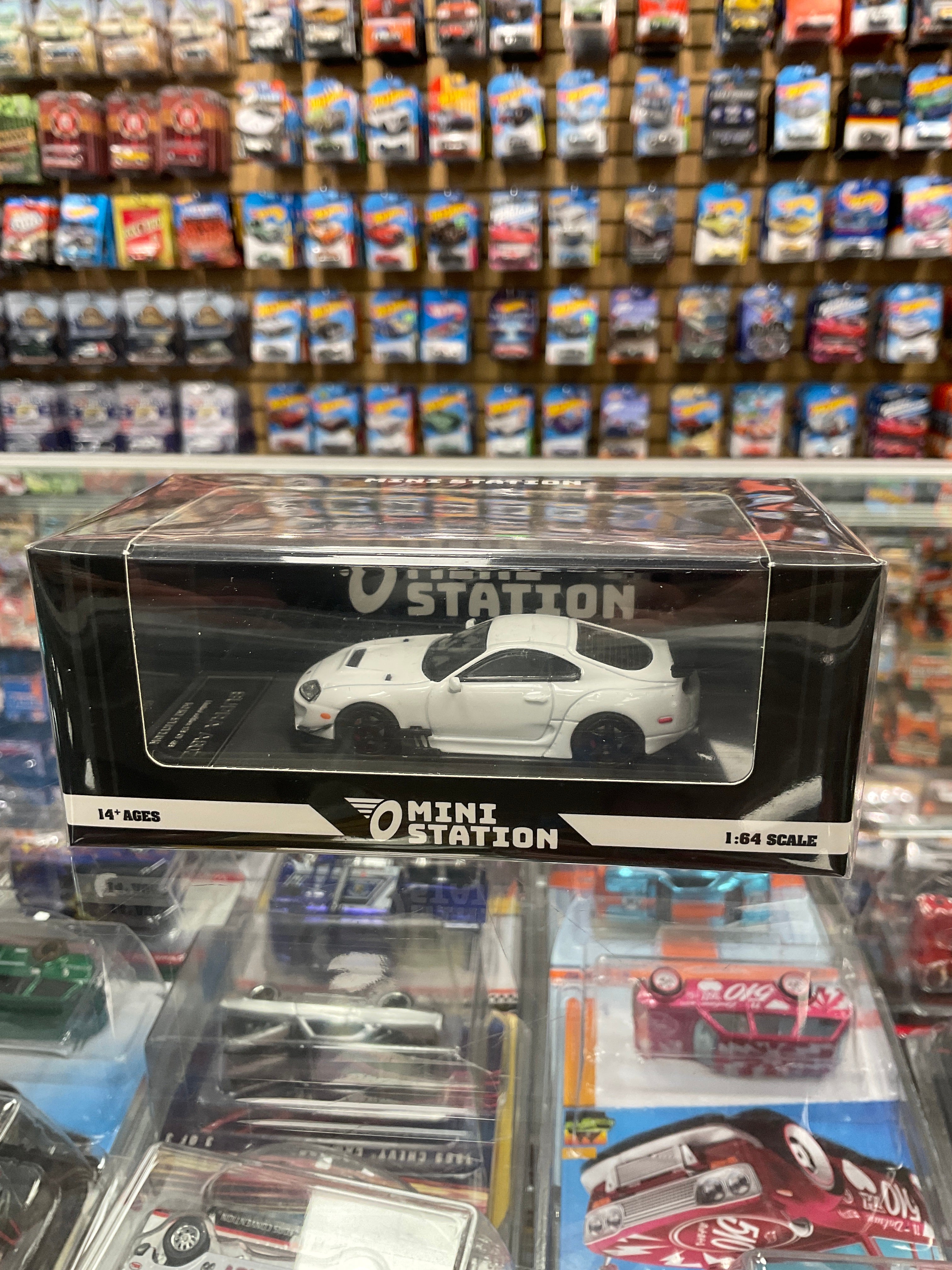 MiniStation white Supra A80Z – Diecastz