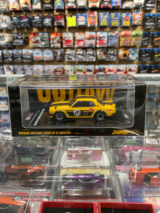 Inno64 Nissan Skyline 2000 GT-R KGC10 Outlaw