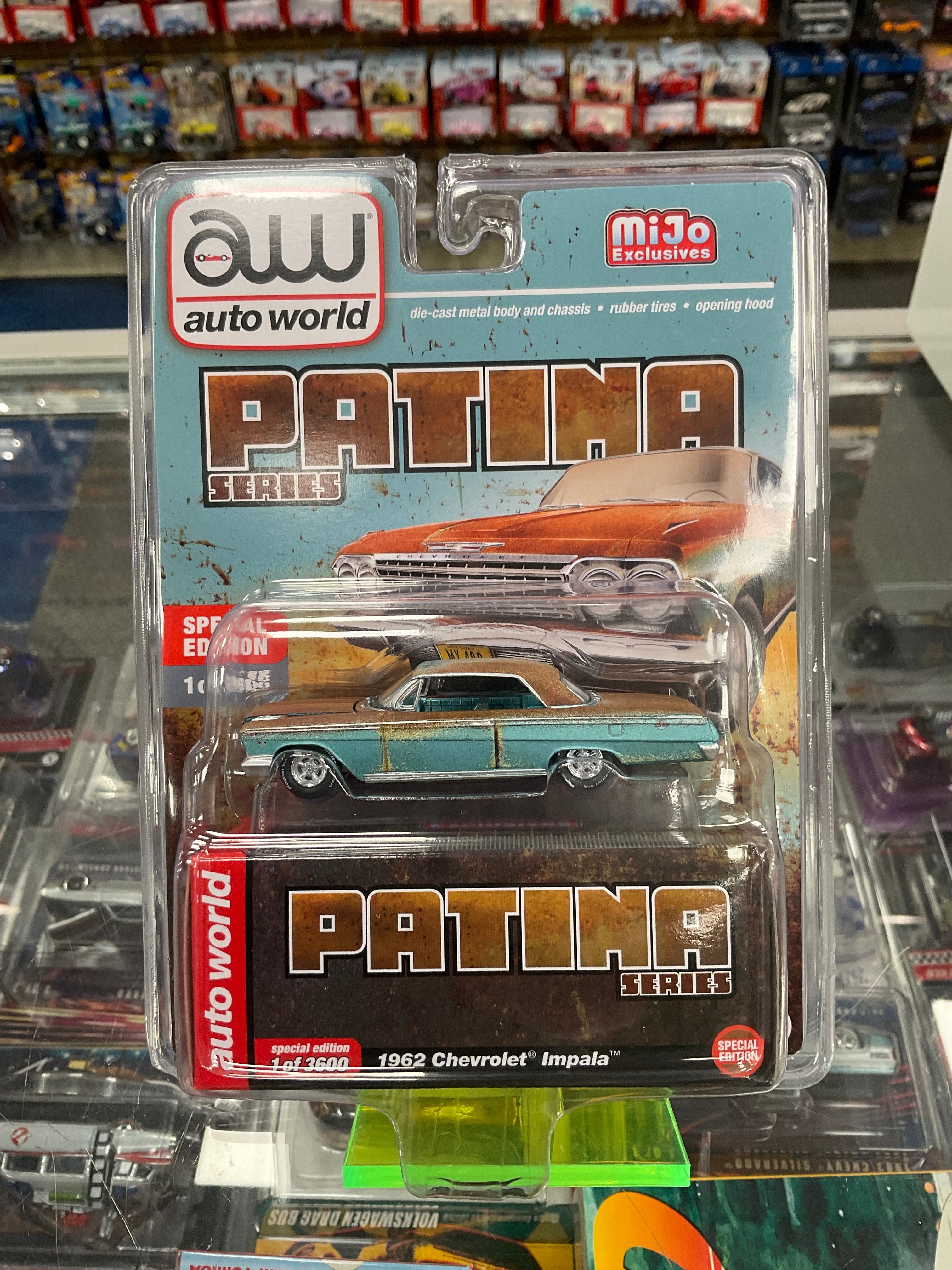 Auto Patina Auto world Patina Series 1962 Chevrolet Impala – Diecastz