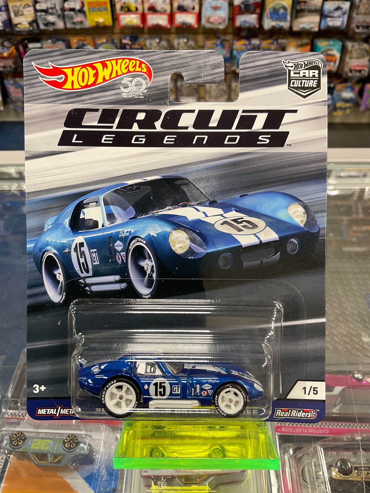 Hot Wheels Circuit Legends Set