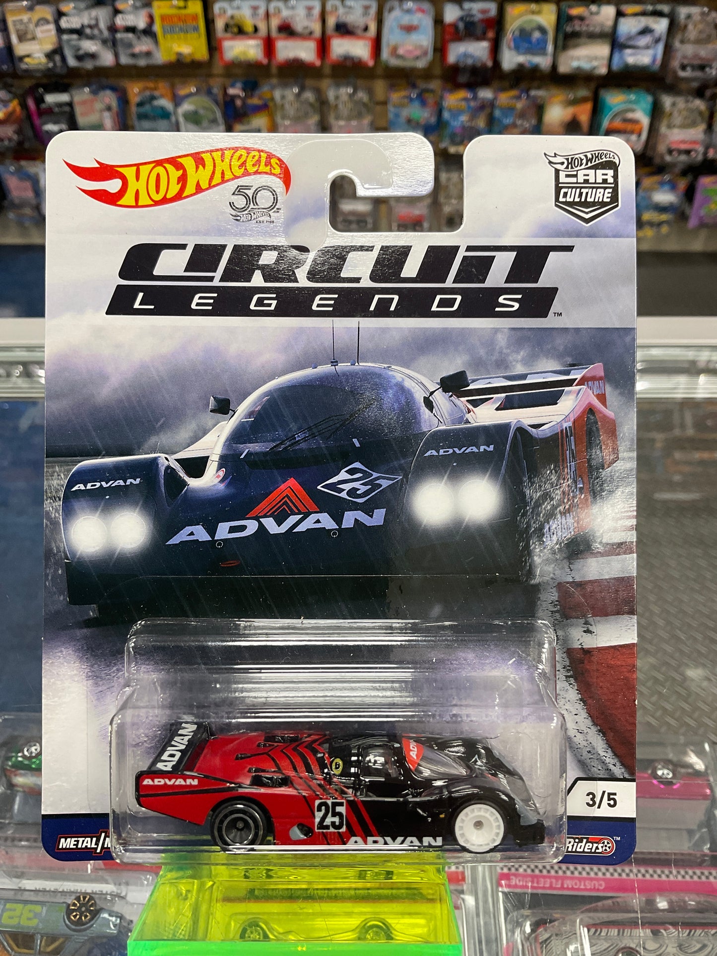 Hot Wheels Circuit Legends Set