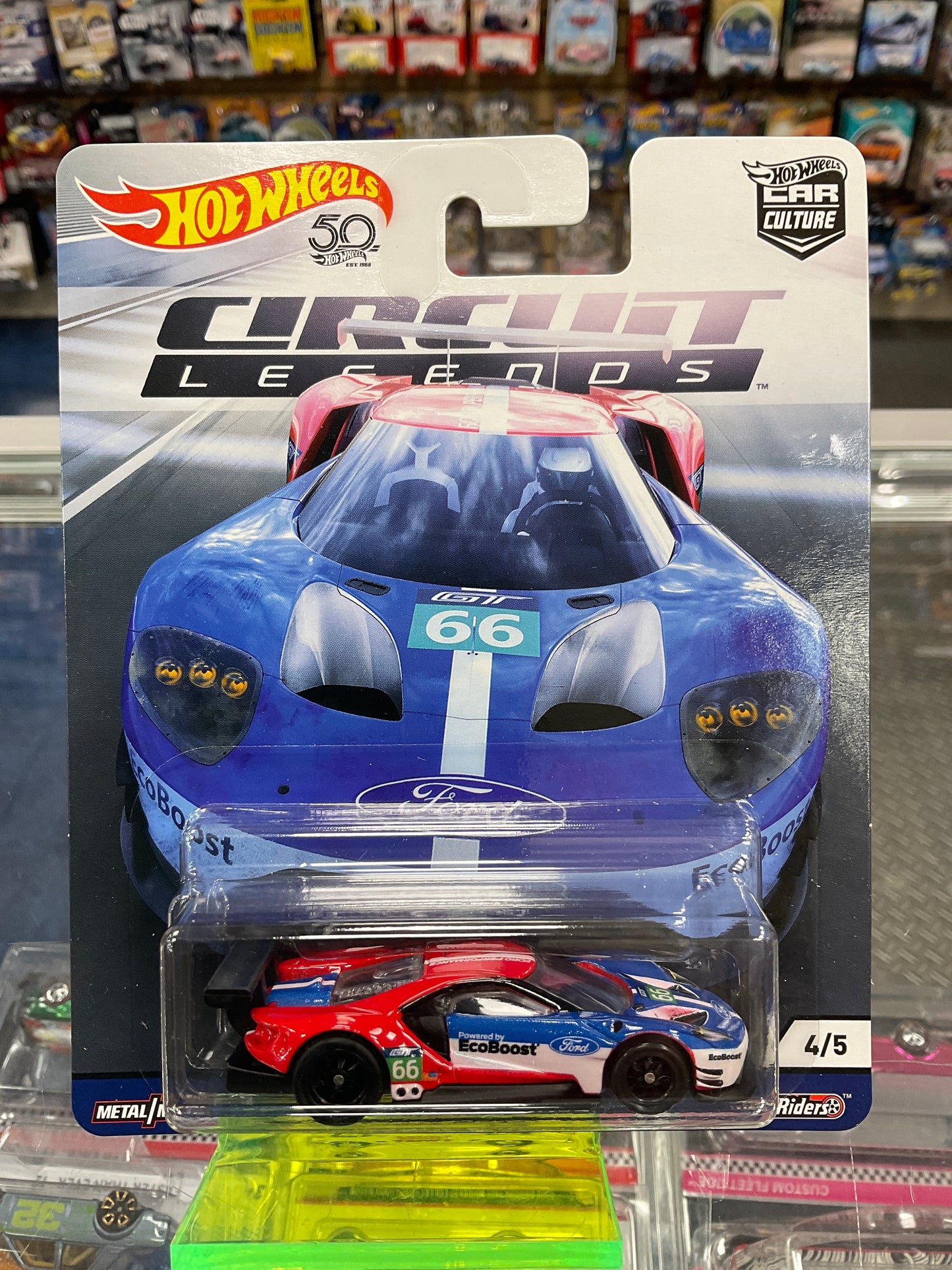 Hot Wheels Circuit Legends Set