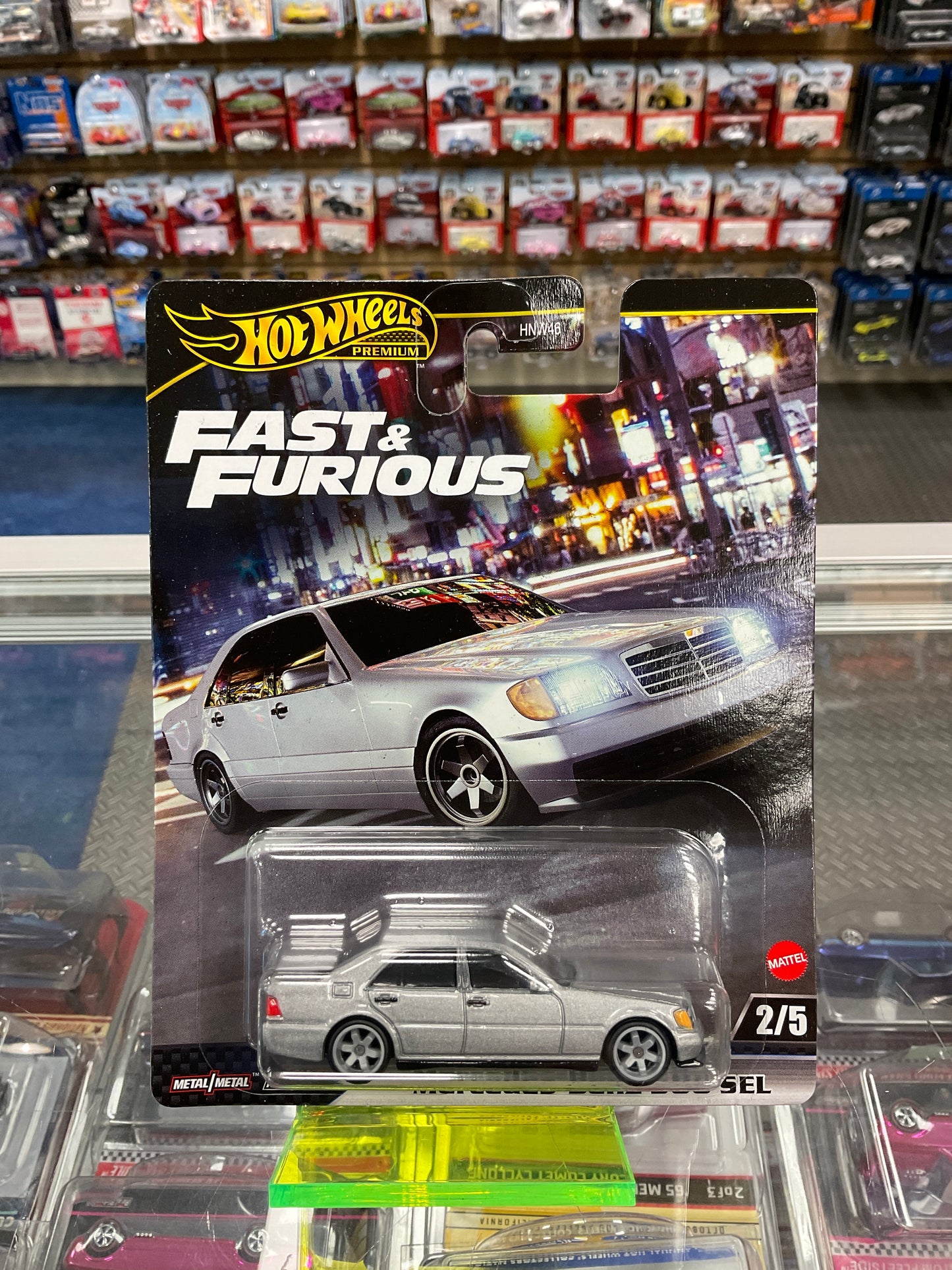 Hot wheels Fast and Furious 2024 956G set of 5 cars