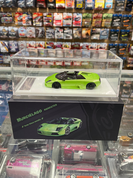 Car lounge Lamborghini Murciélago Roadster Green resin ltd to 299