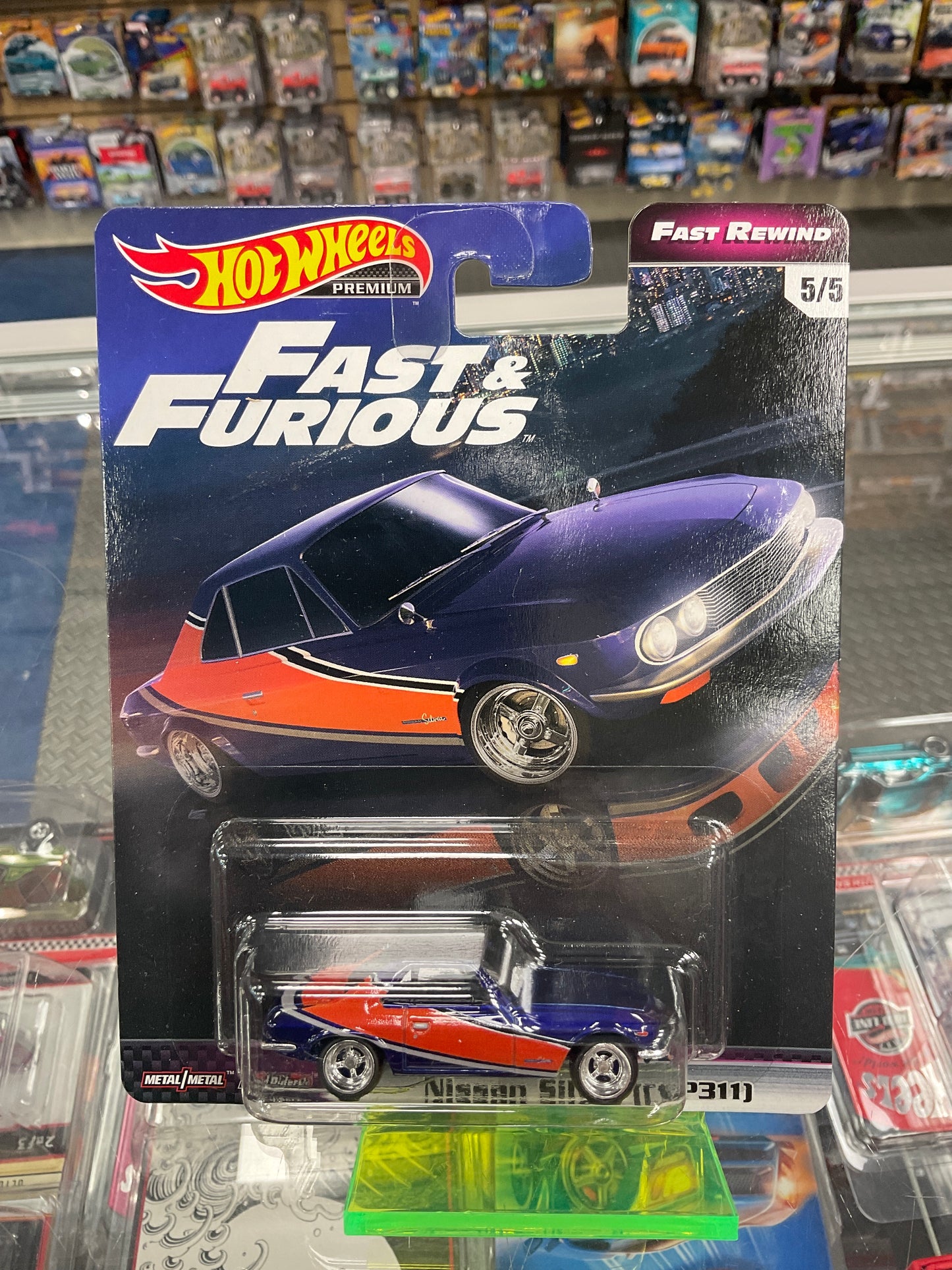 Hot wheels Fast & Furious Fast Rewind set