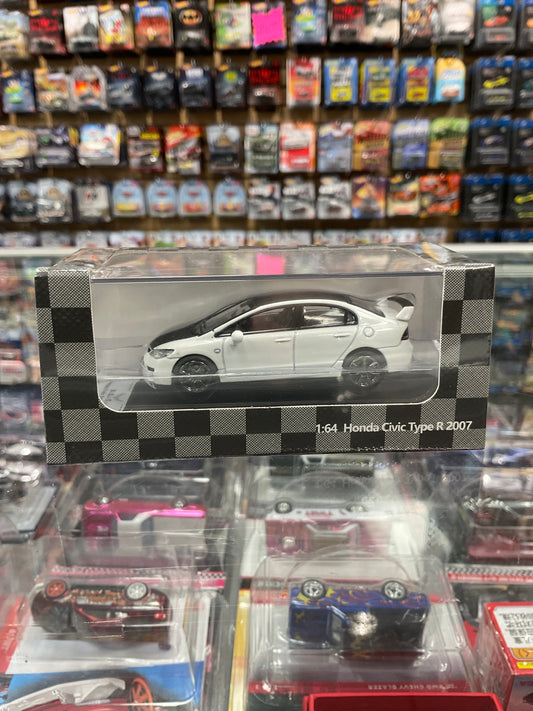 Diecast Team Honda Civic FD2 white/Black