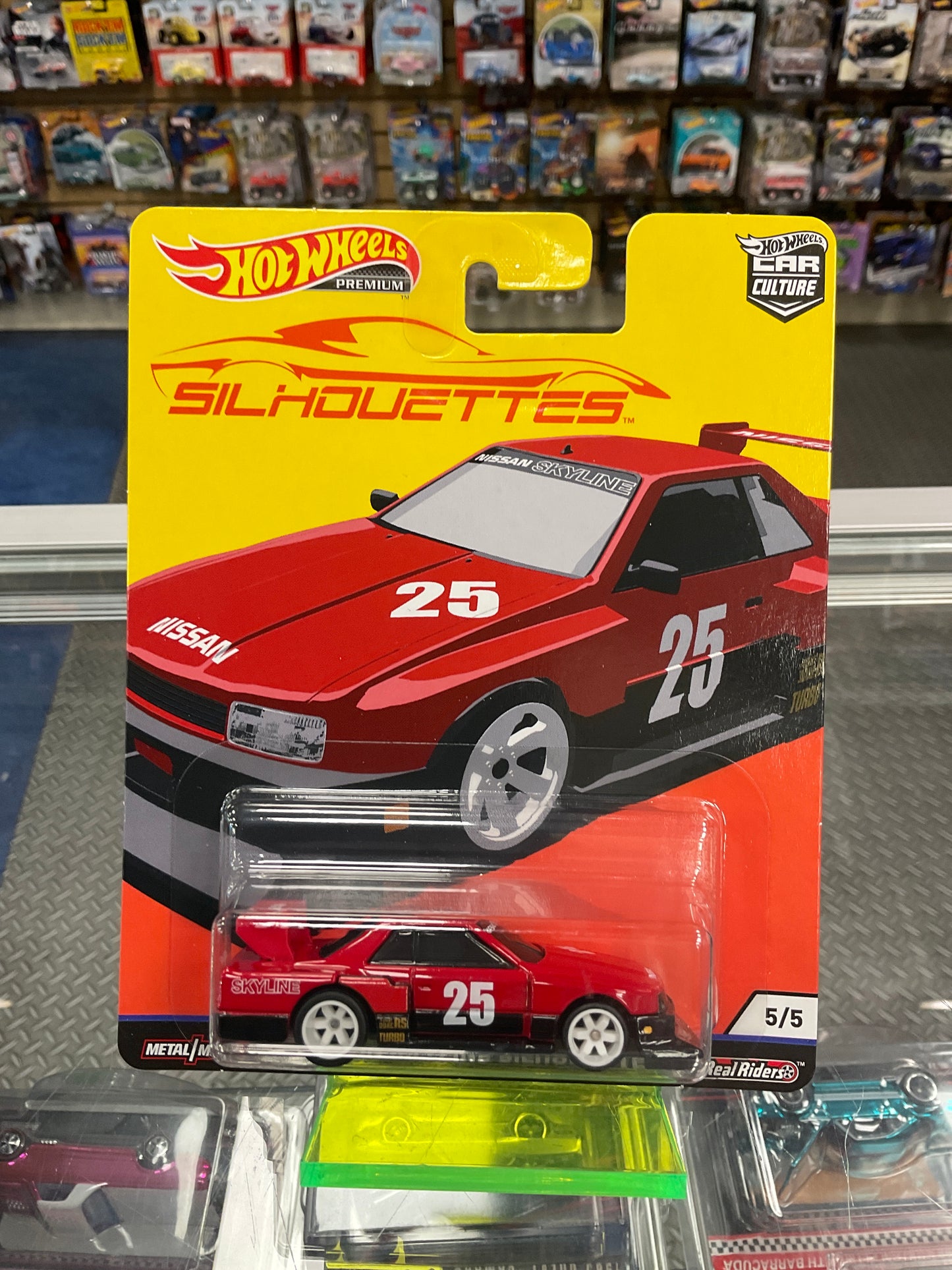 Hot wheels Silhouettes set