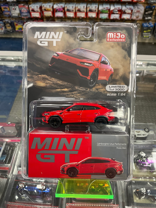 MiniGT 657 Lamborghini Urus Perfomante Rosso Mars