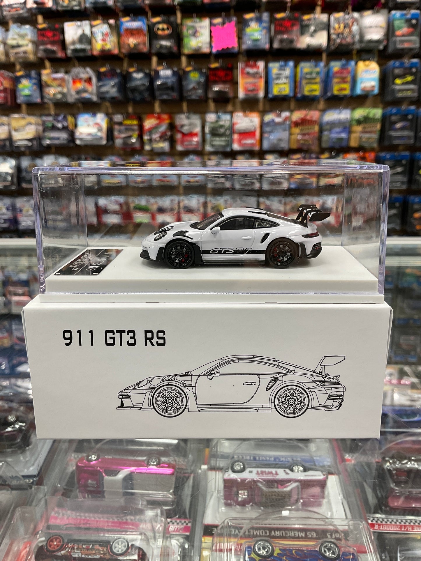 Solo Porsche 911 GT3 RS Cement Grey/White
