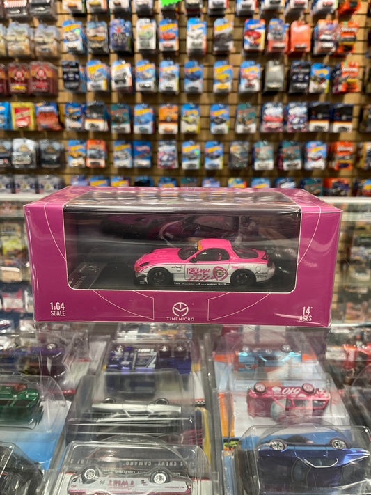 Timemicro Mazda RX-7 pink/white
