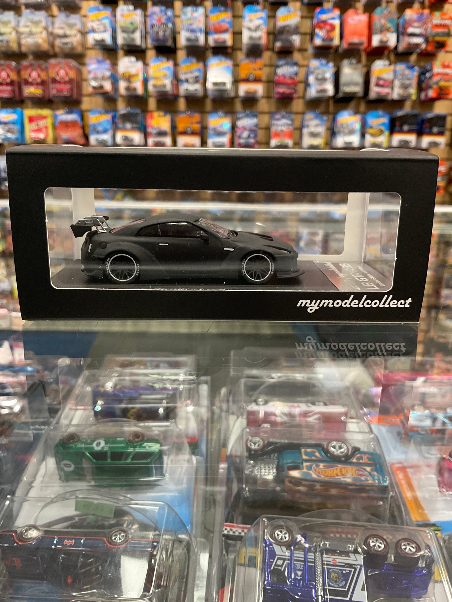 MyModelCollect Liberty Walk LB-GTR R35 flat black