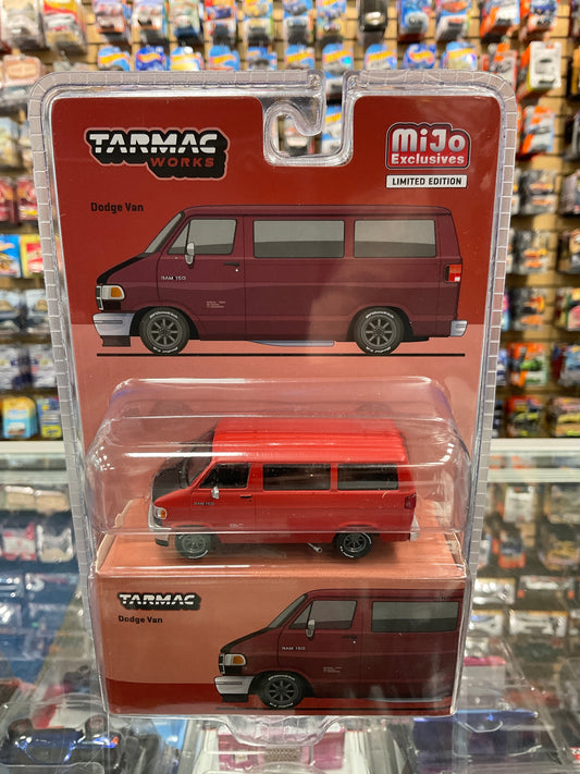 Tarmac Dodge Van Red GLOBAL64