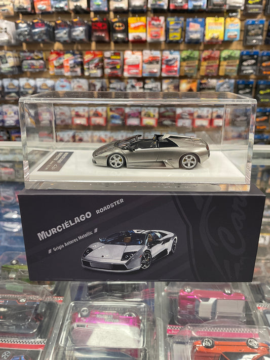 Car lounge Lamborghini Murciélago Roadster Silver resin ltd to 299