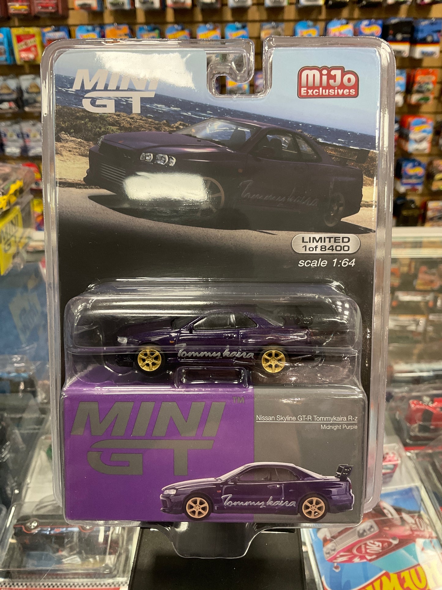 MiniGT 616 Nissan Skyline GT-R TommyKaira R-z Midnight Purple